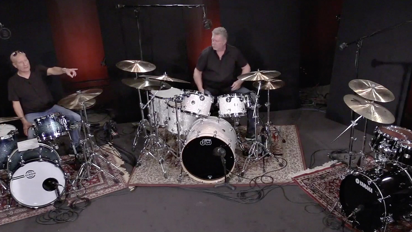 Three Great Drummers Learn From Each Other