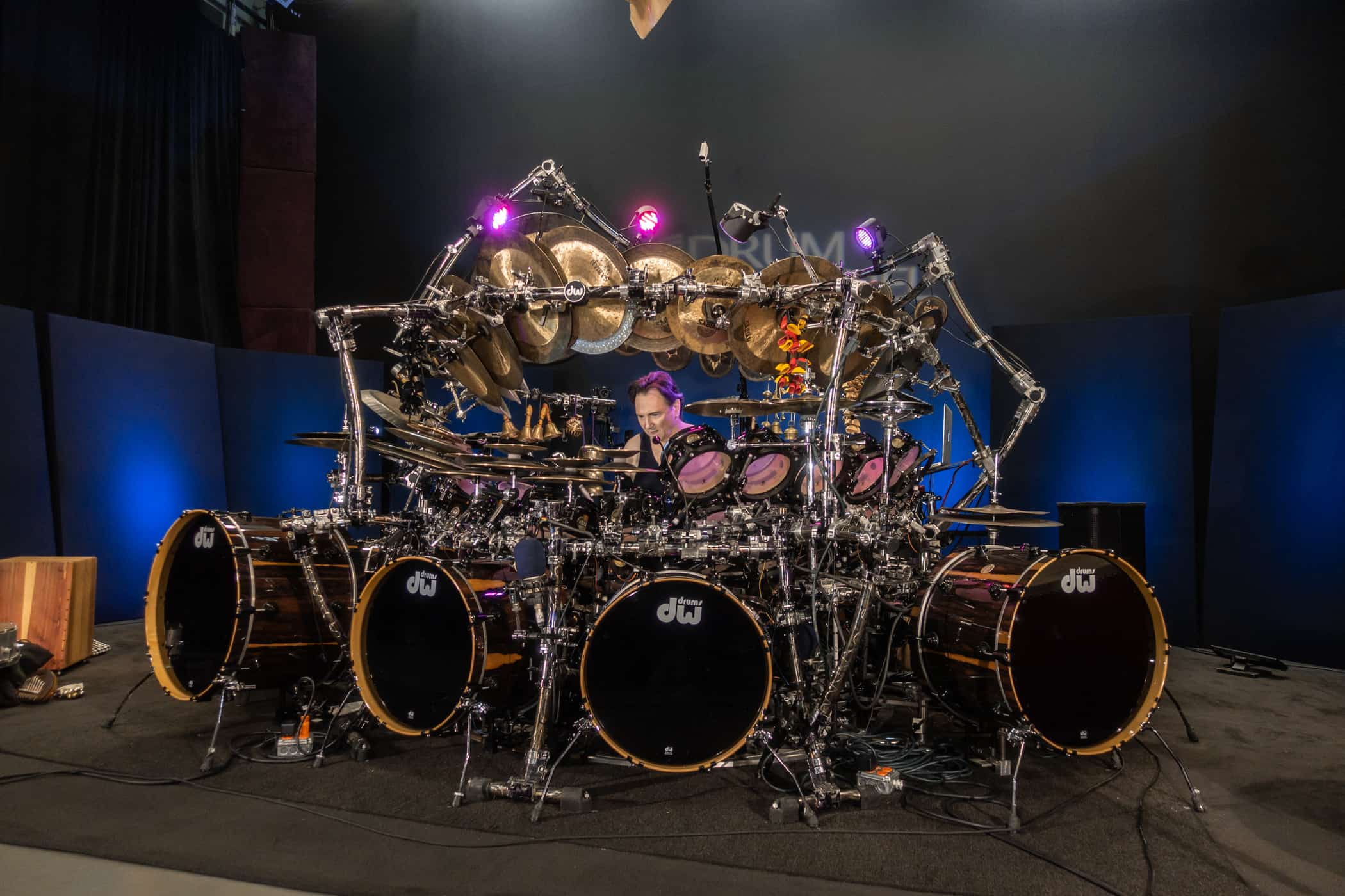 Terry Bozzio on Touring the World's Largest Tuned Drum Kit