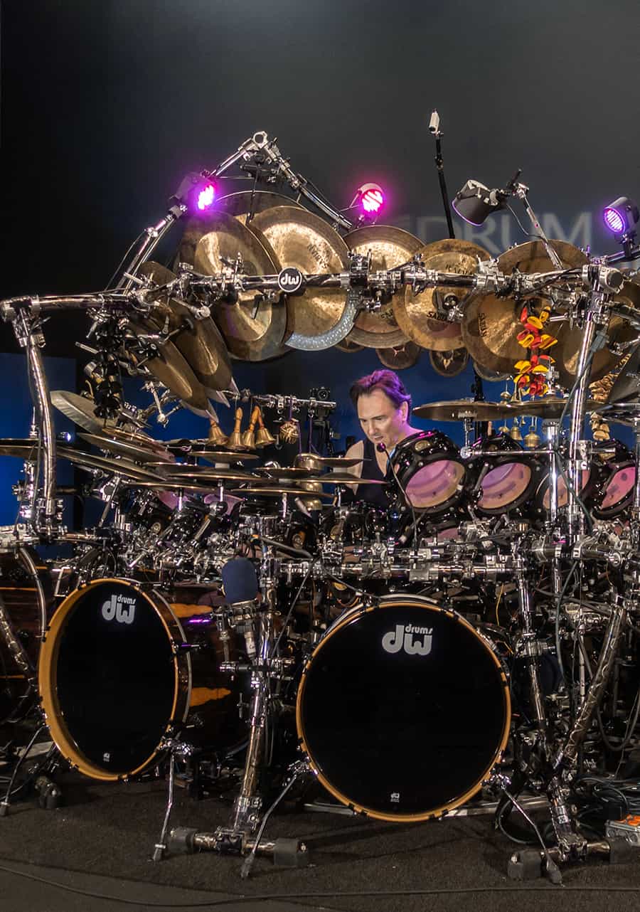 Terry Bozzio on Touring the World's Largest Tuned Drum Kit