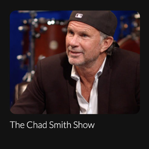 Image of Chad Smith with text "The Chad Smith Show"
