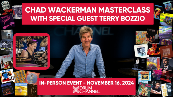 Chad Wackerman & Terry Bozzio In-Person Masterclass, November 16th, 2024